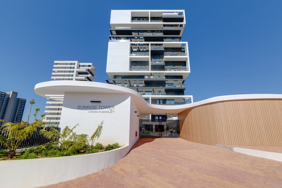 Exterior view in apartment for sale in Calpe