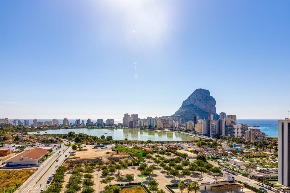 Living room in apartment for sale in Calpe