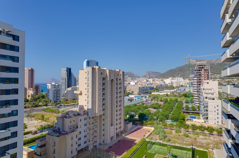 Terrace in apartment for sale in Calpe