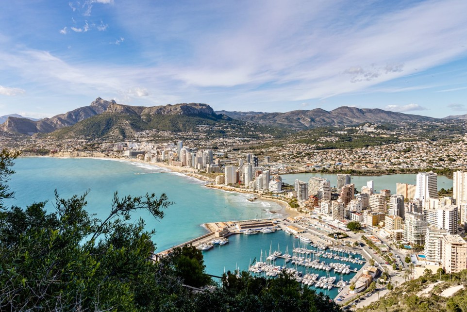 Garden in apartment for sale in Calpe