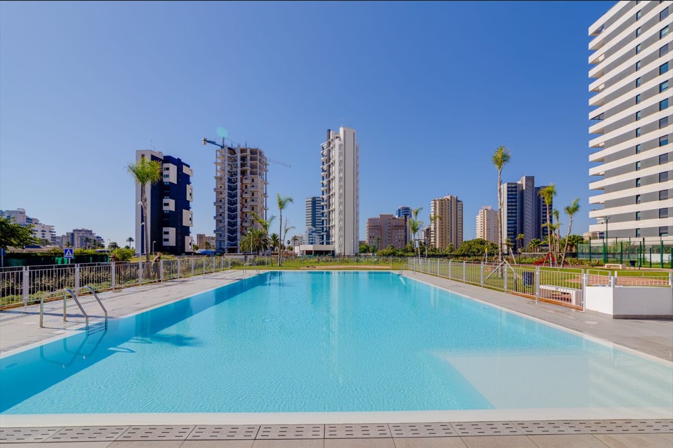 Garden in apartment for sale in Calpe