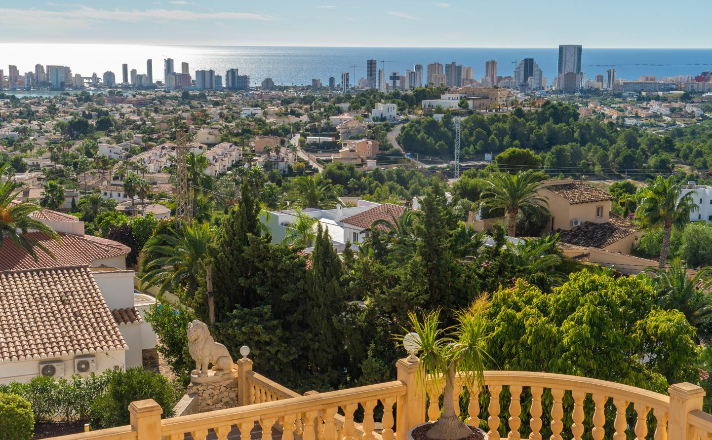 Exterior view in villa for sale in Calpe