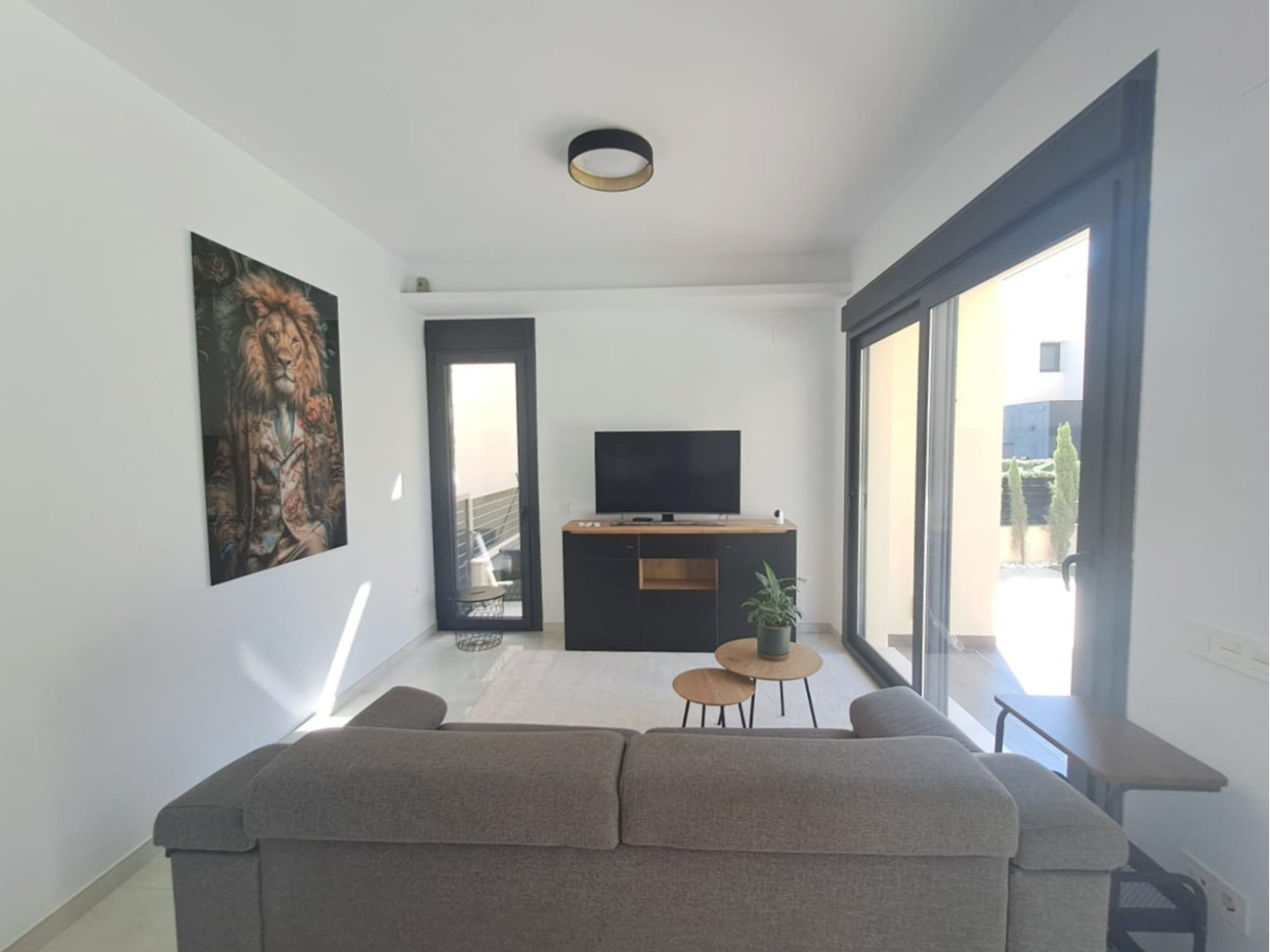 Living room in villa for sale in Orihuela Costa