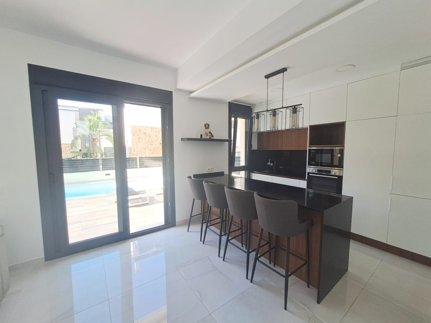 Exterior view in villa for sale in Orihuela Costa