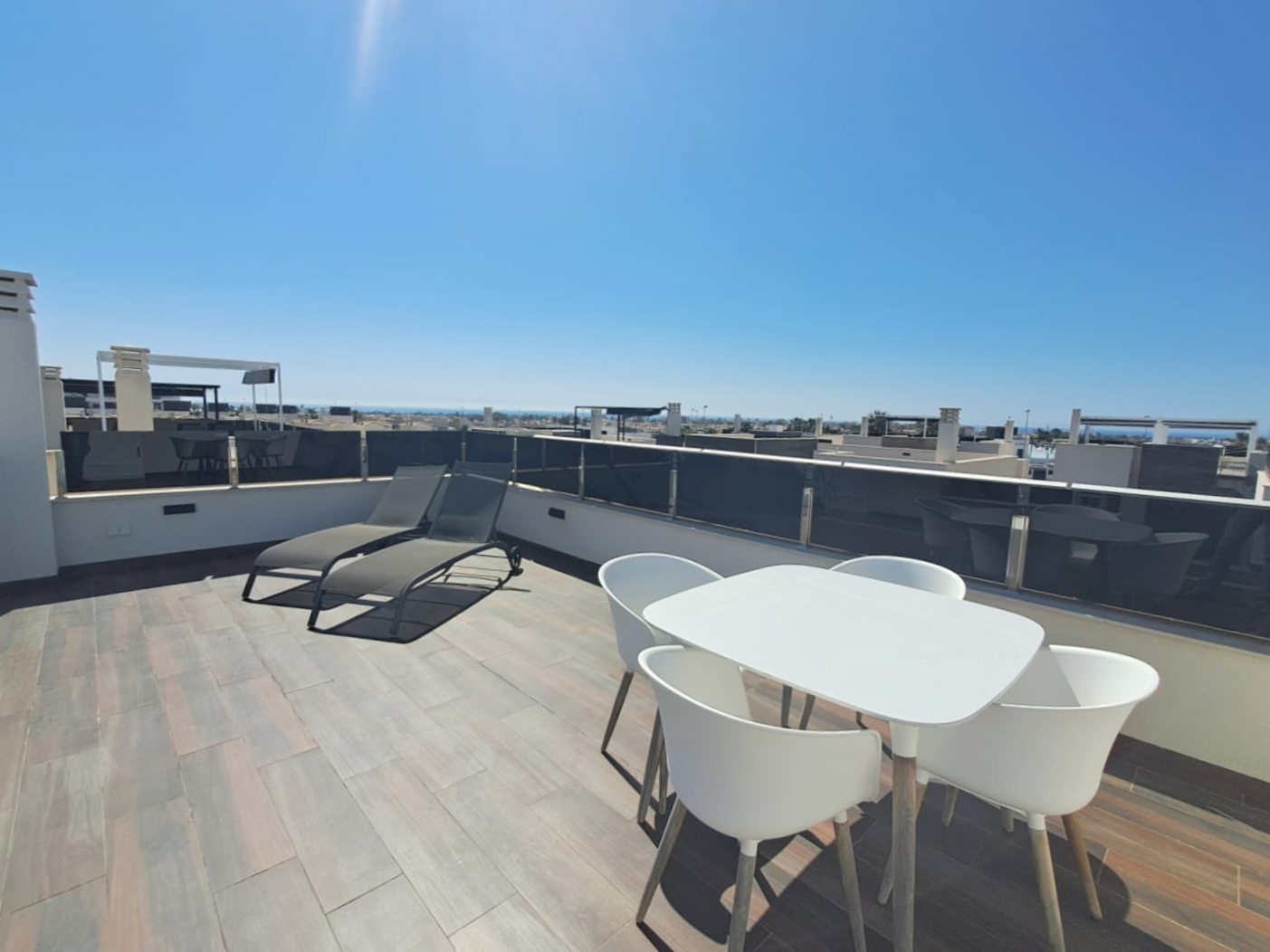 Dining area in villa for sale in Orihuela Costa