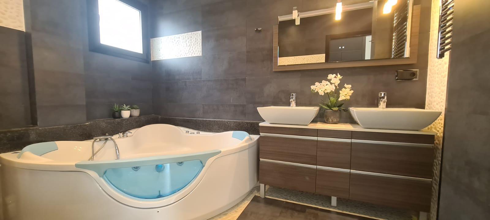 Living room in villa for sale in Calpe