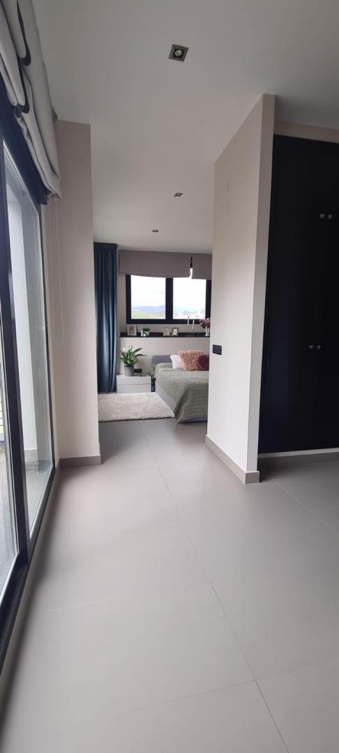 Pool area in villa for sale in Calpe