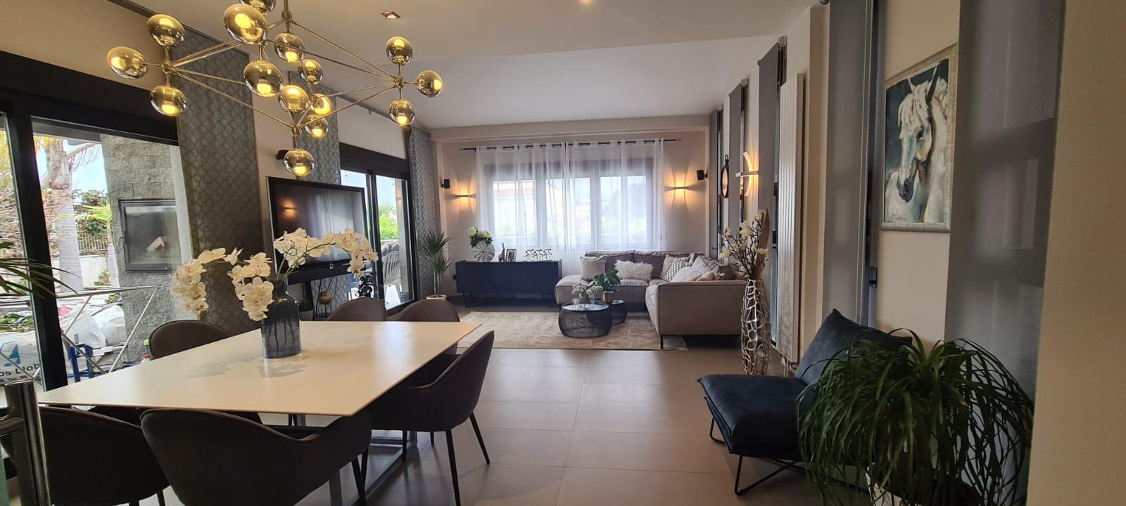Garden in villa for sale in Calpe