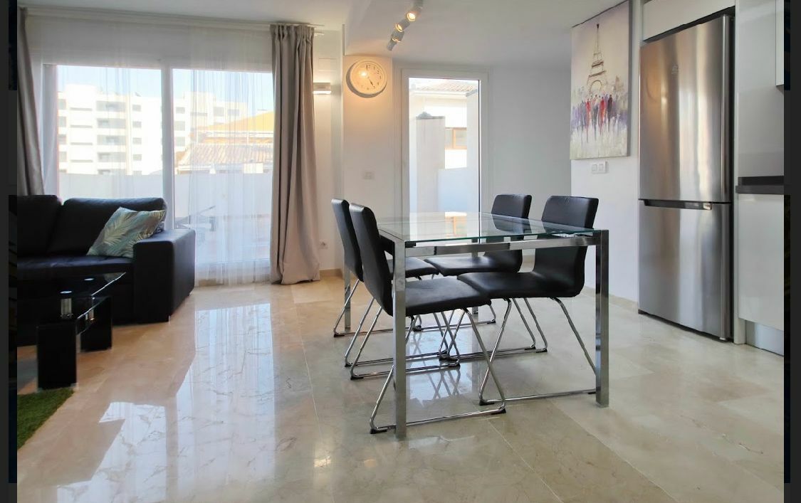 Pool area in apartment for sale in Torrevieja