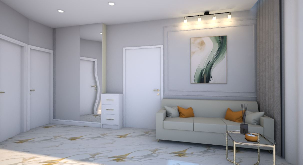 Modern one-bedroom apartment with designer renovation in Torrevieja