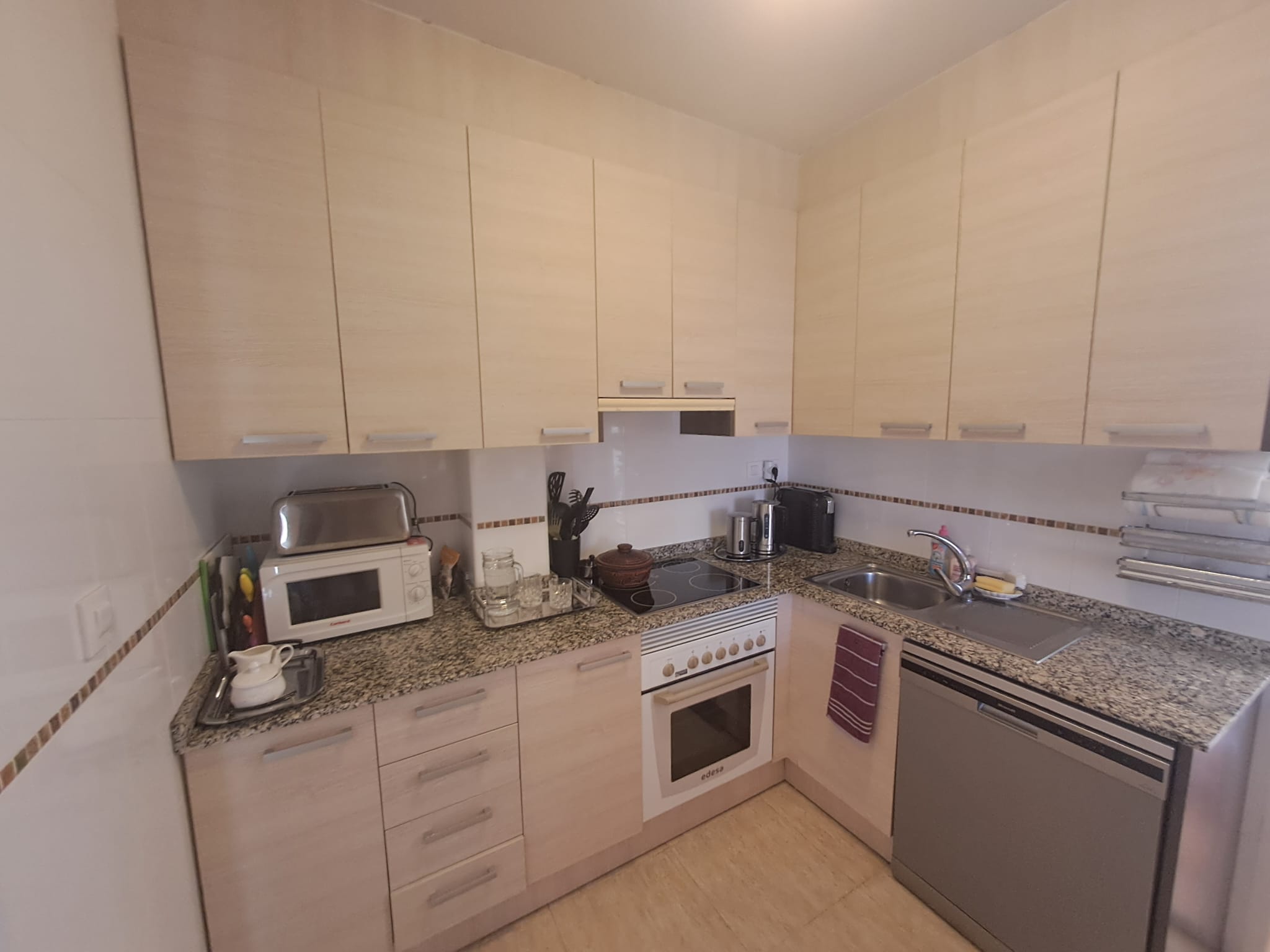 Pool area in apartment for sale in San Pedro del Pinatar
