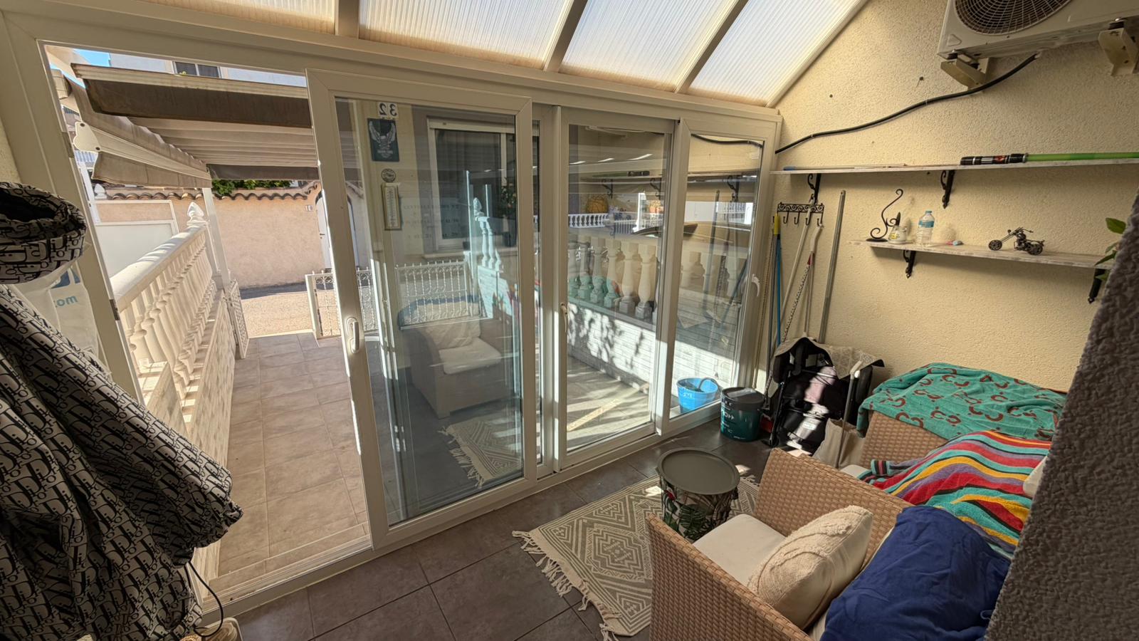 Master bedroom in terraced for sale in Orihuela Costa