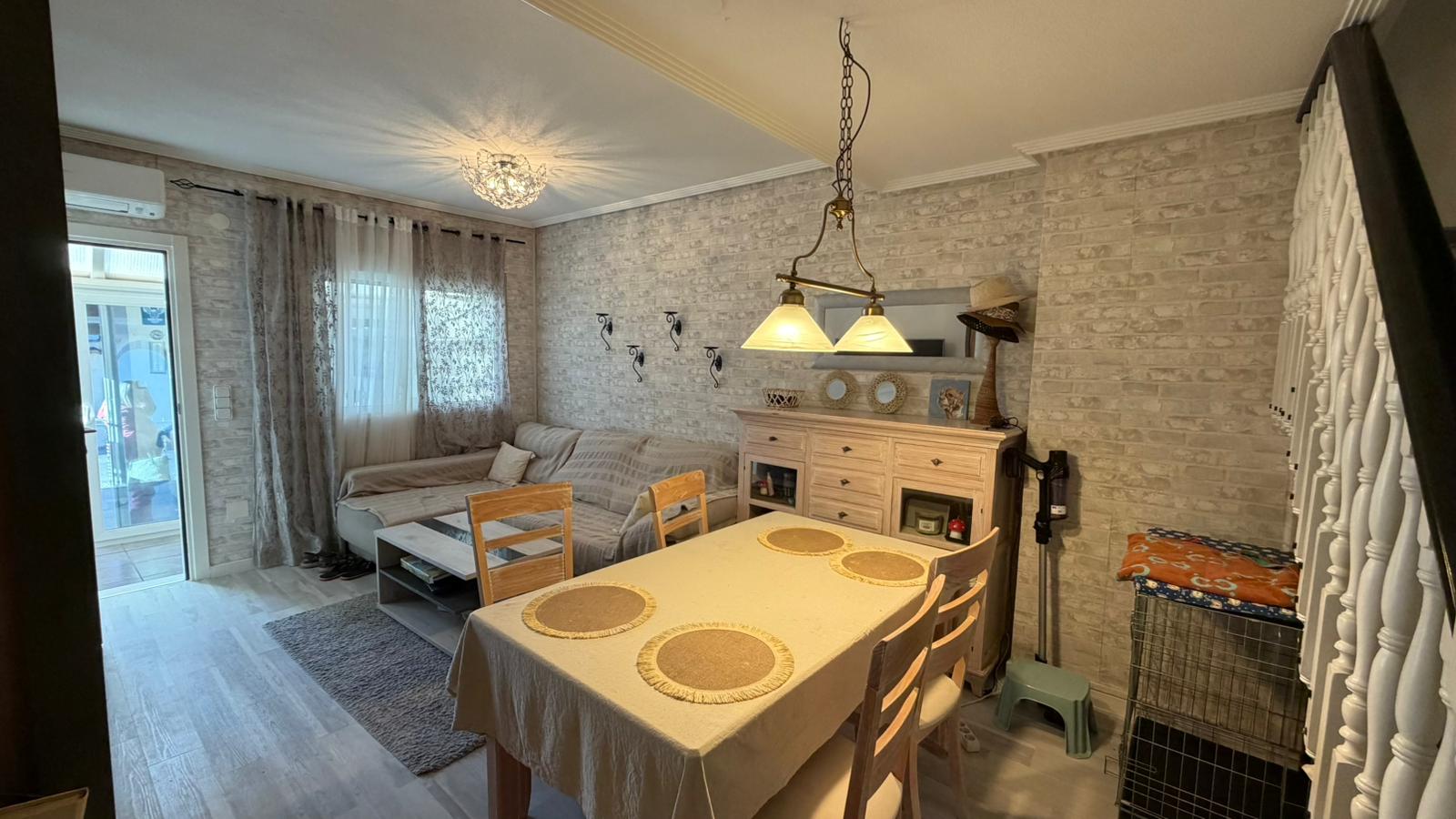 Pool area in terraced for sale in Orihuela Costa