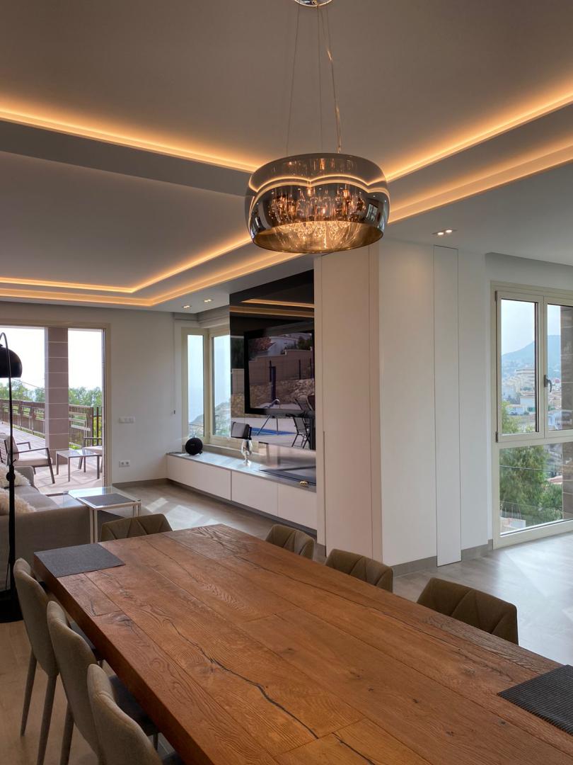 Exterior view in villa for sale in El Campello