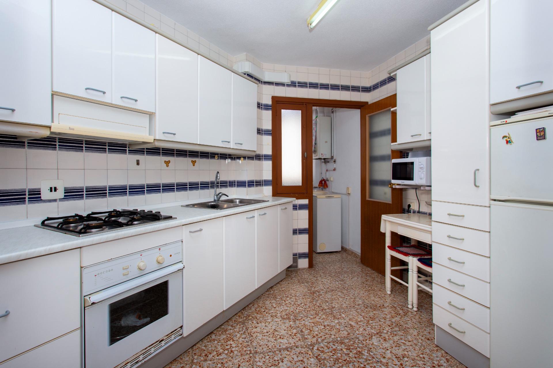 Garden in penthouse for sale in Torrevieja