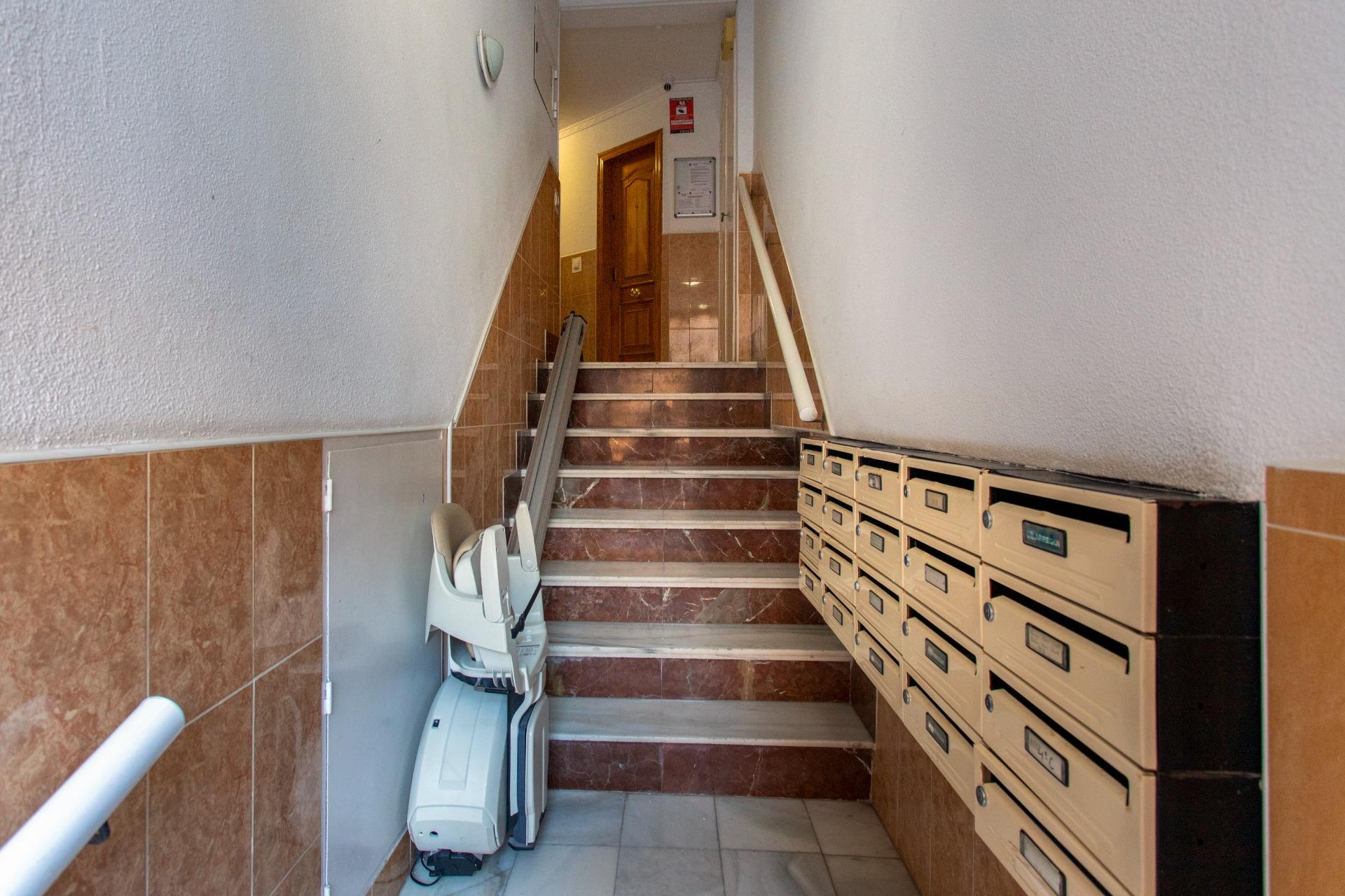 Terrace in penthouse for sale in Torrevieja