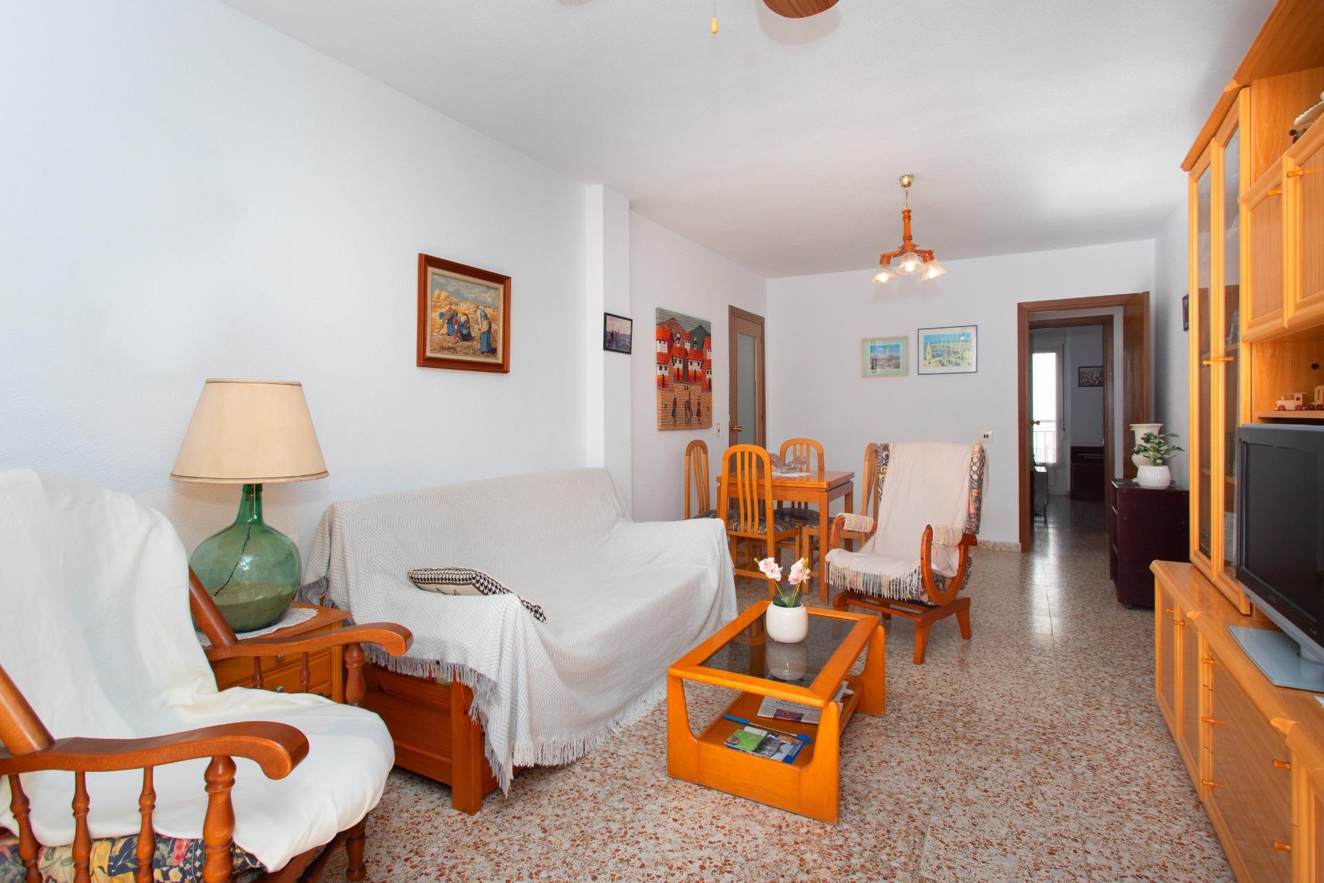 Terrace in penthouse for sale in Torrevieja