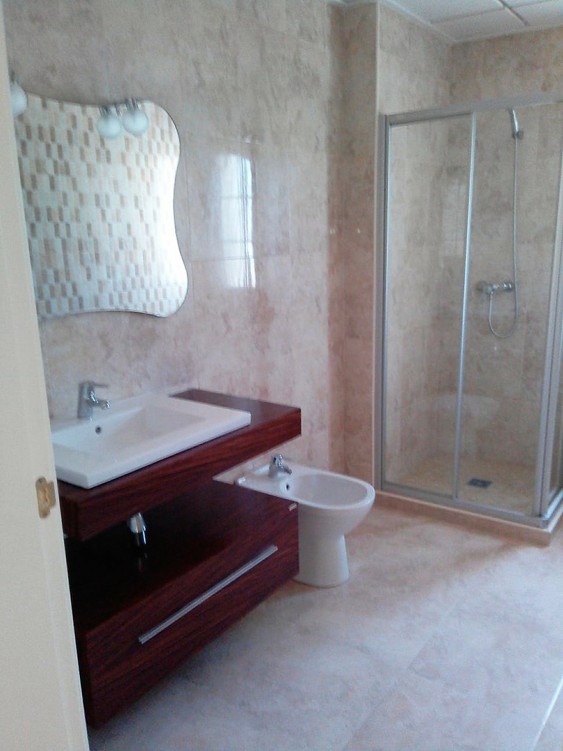 Living room in villa for sale in Cabo Roig