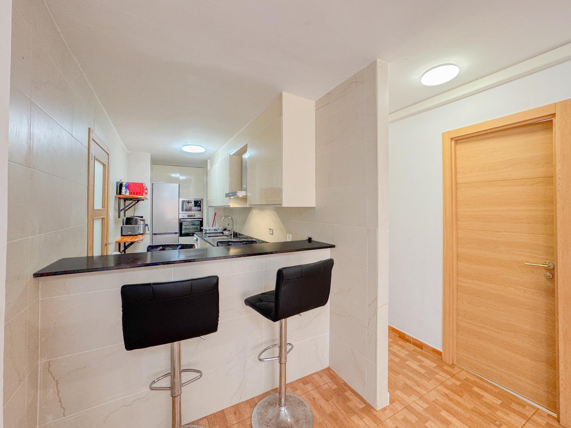 Pool area in apartment for sale in Torrevieja