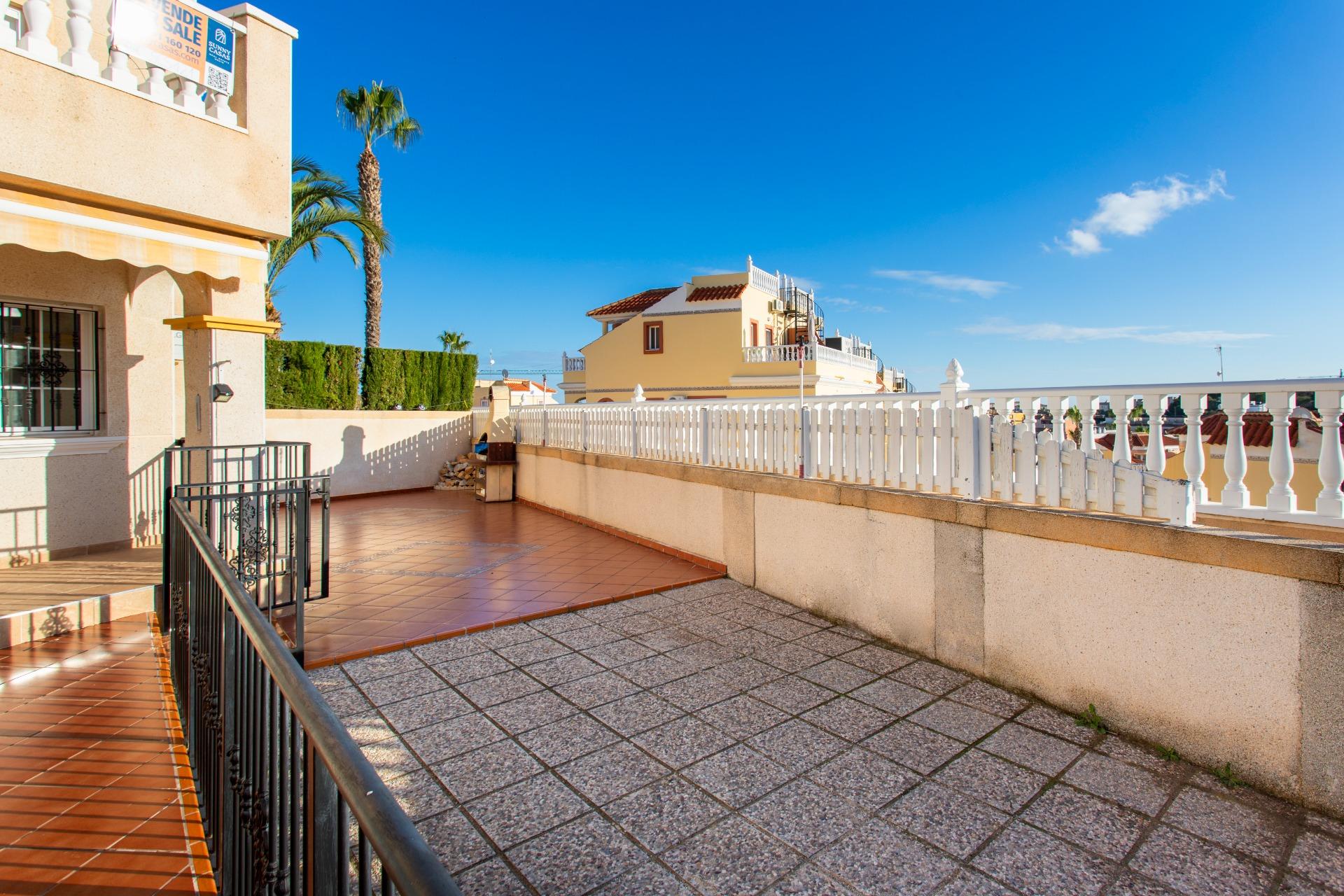 Master bedroom in terraced for sale in Orihuela Costa