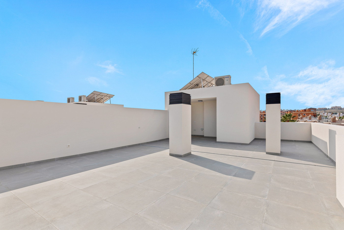 Master bedroom in penthouse for sale in Villamartin