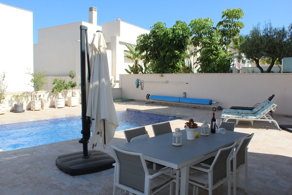 Living room in villa for sale in San Miguel de Salinas