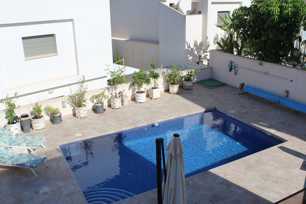 Master bedroom in villa for sale in San Miguel de Salinas