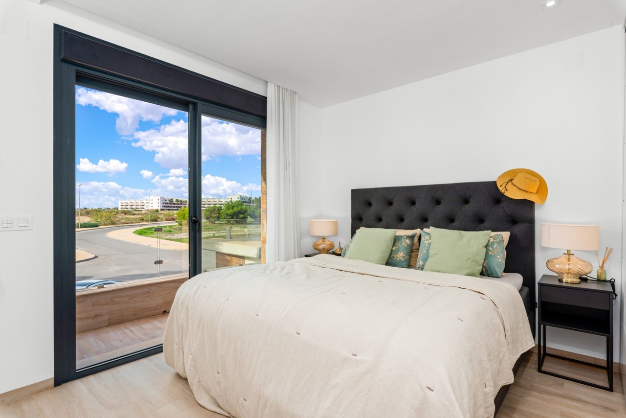 Living room in villa for sale in Cabo Roig