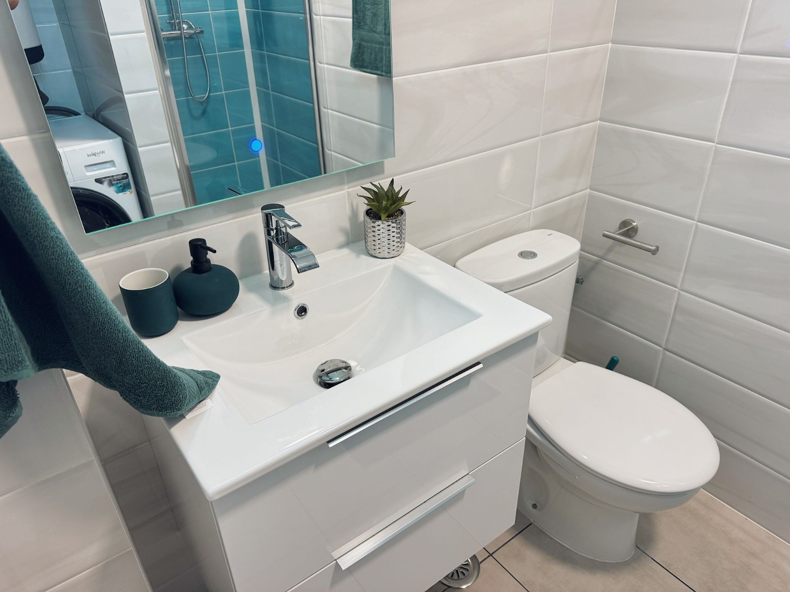 Garden in penthouse for sale in Orihuela Costa
