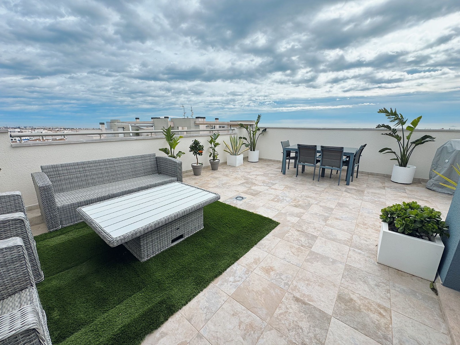 Exterior view in penthouse for sale in Orihuela Costa
