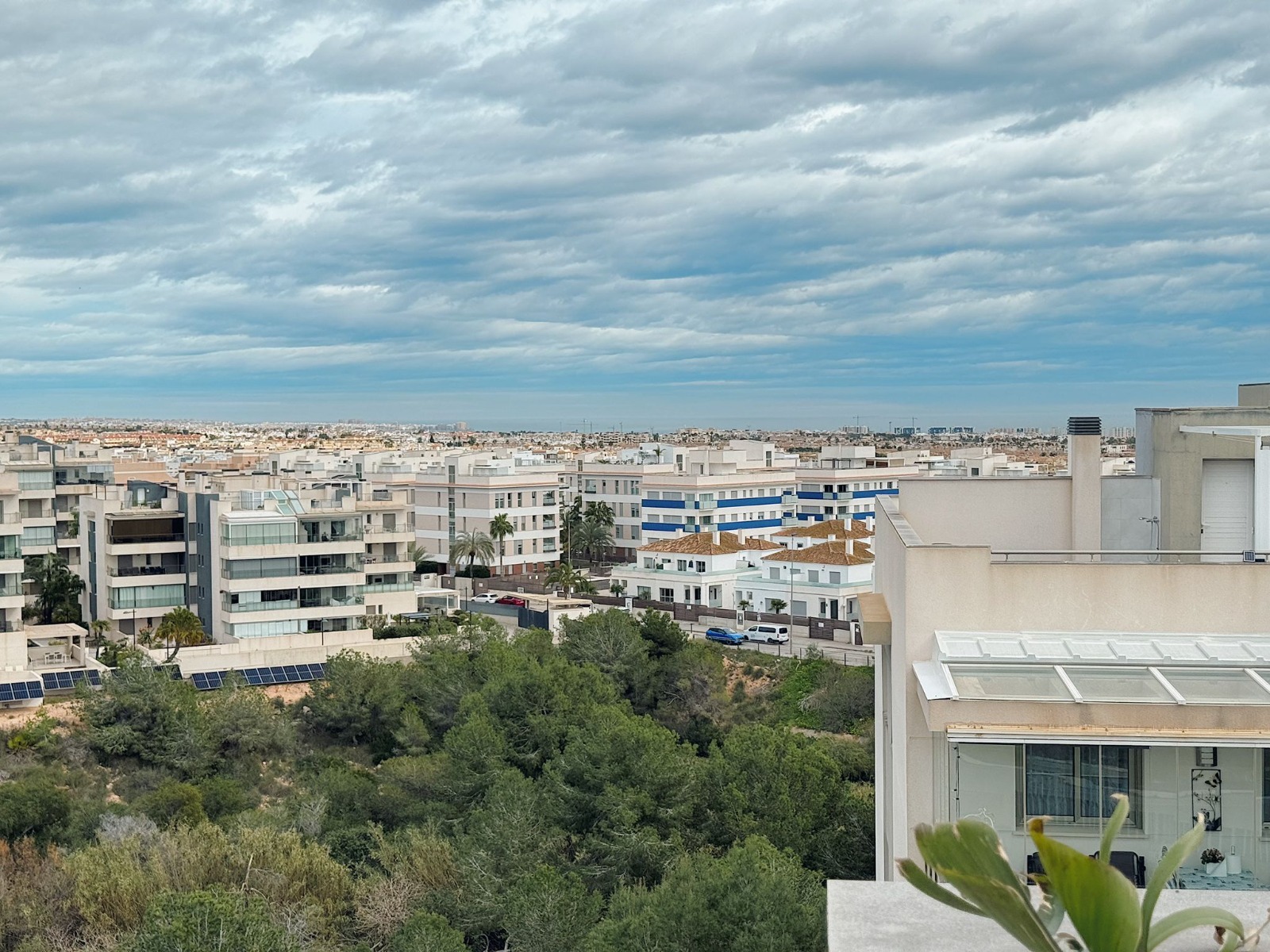 Master bedroom in penthouse for sale in Orihuela Costa