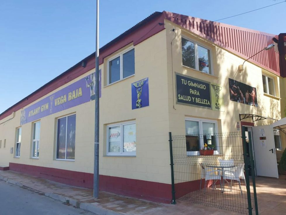 A large commercial space for sale, which previously housed a fitness center