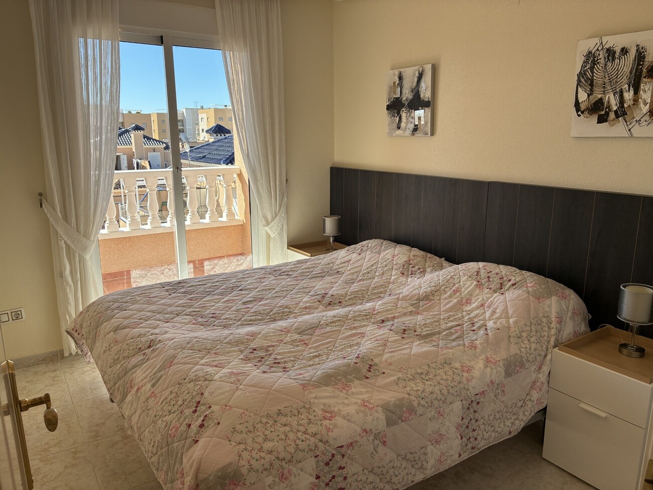 Pool area in apartment for sale in Orihuela Costa
