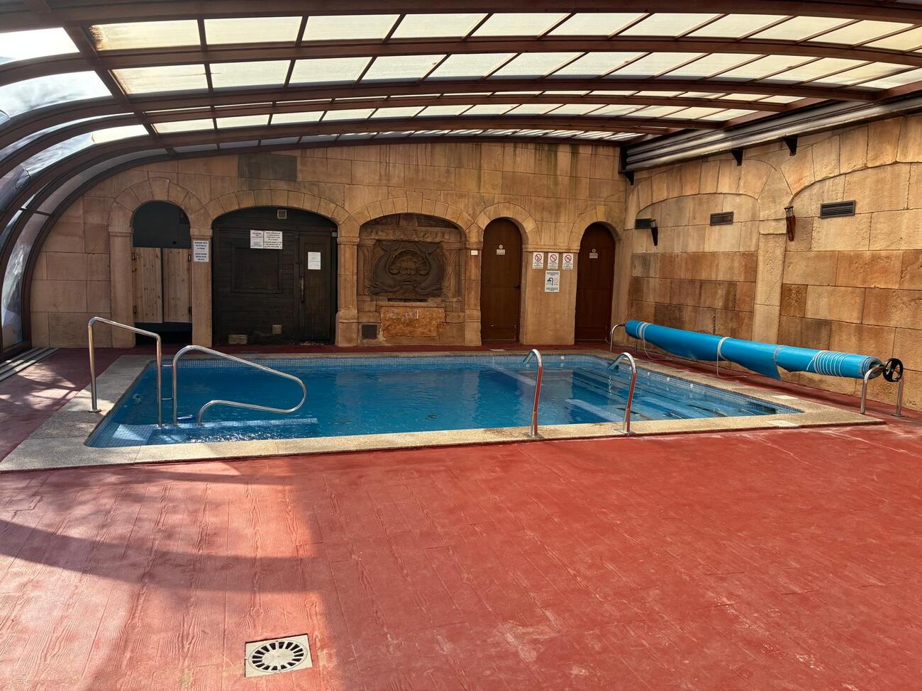 Pool area in apartment for sale in Orihuela Costa