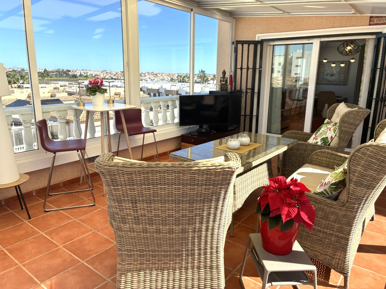 Terrace in apartment for sale in Orihuela Costa