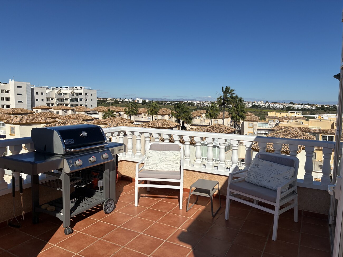 Pool area in apartment for sale in Orihuela Costa
