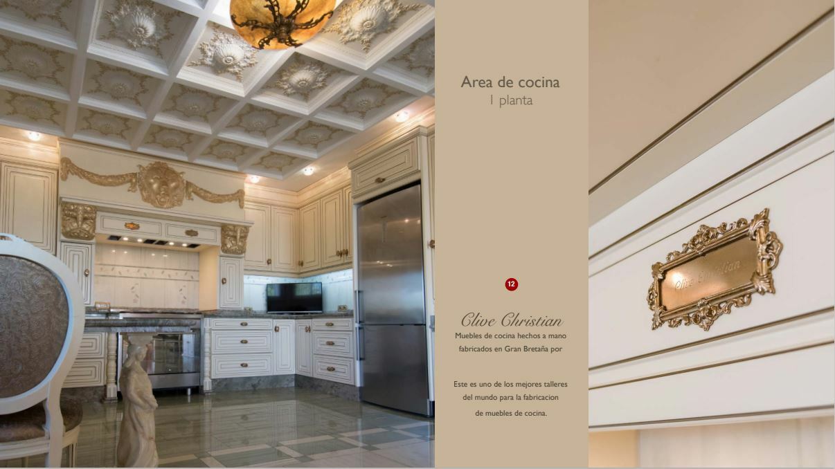 Living room in villa for sale in Altea