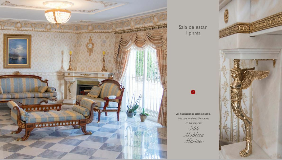 Garden in villa for sale in Altea