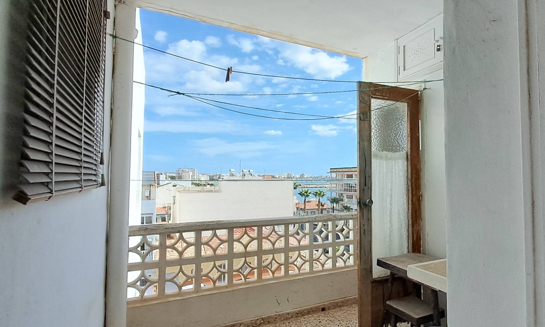 Master bedroom in penthouse for sale in Torrevieja