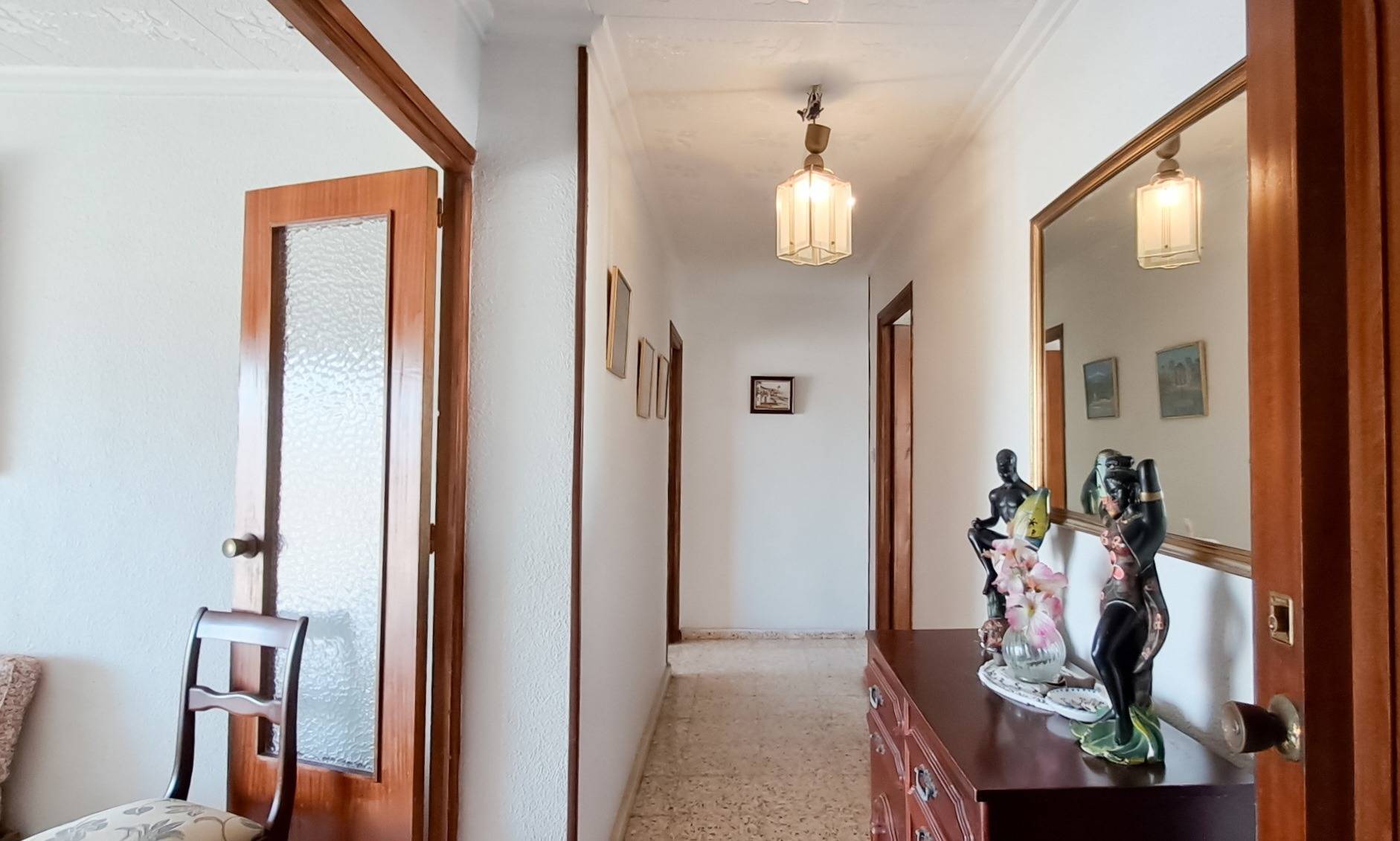 Pool area in penthouse for sale in Torrevieja