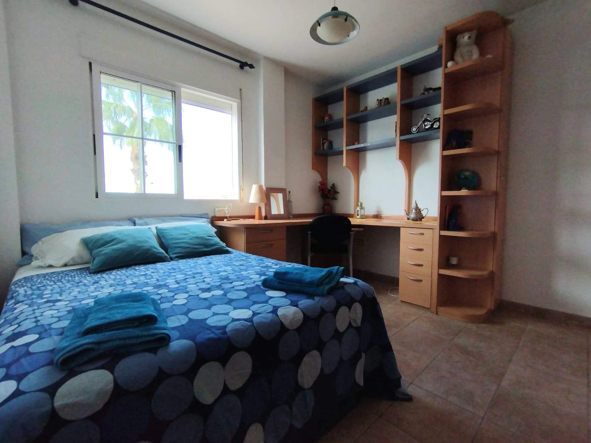 Master bedroom in villa for sale in Torrevieja