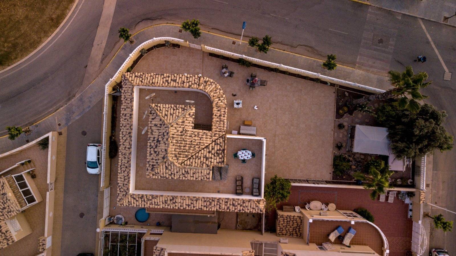 Garden in villa for sale in Torrevieja