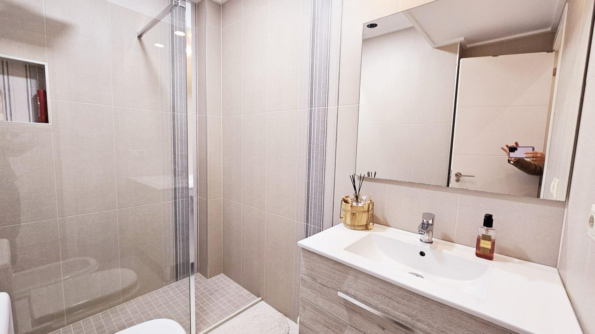 Master bedroom in duplex for sale in Torrevieja