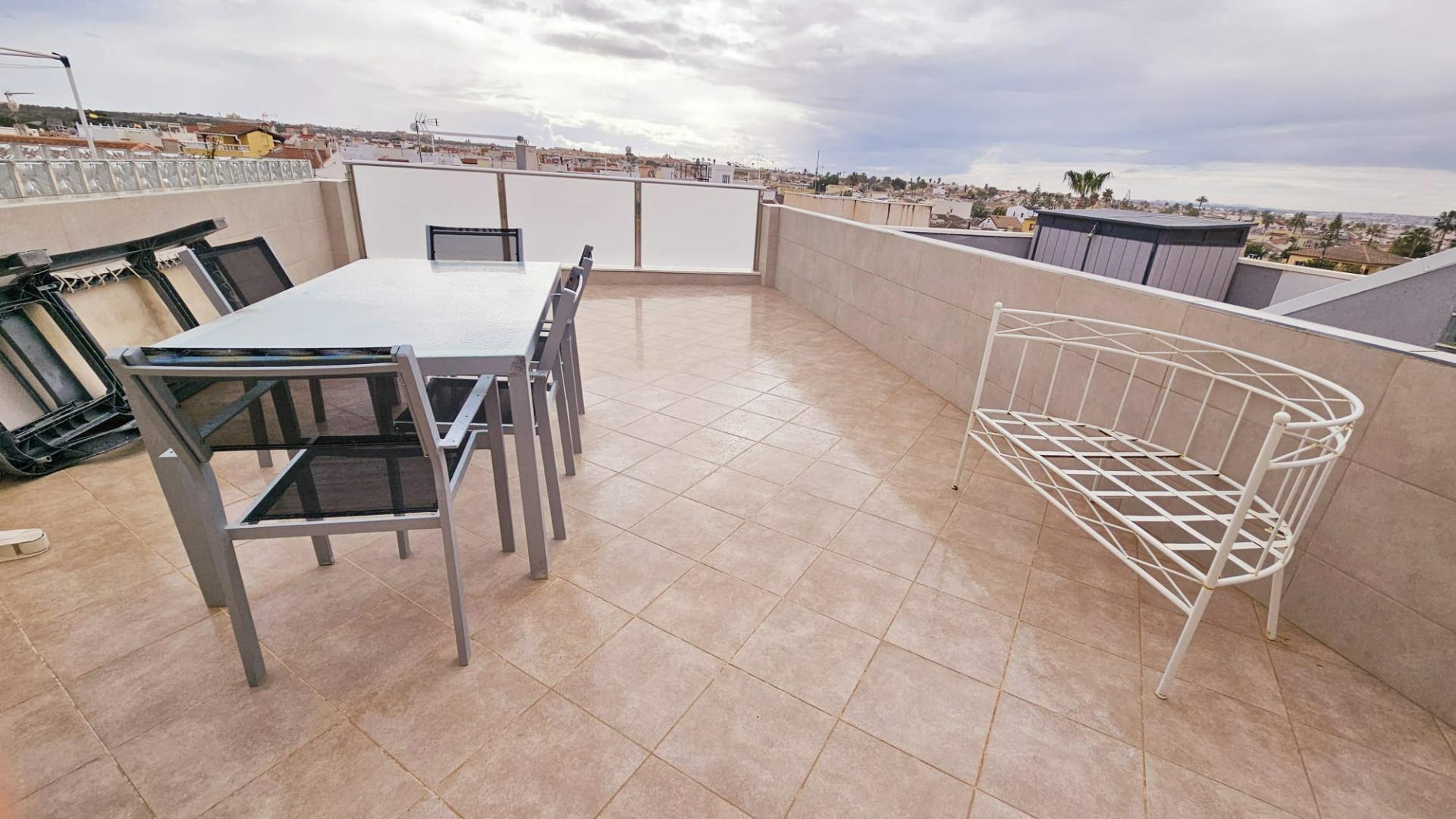 Living room in duplex for sale in Torrevieja