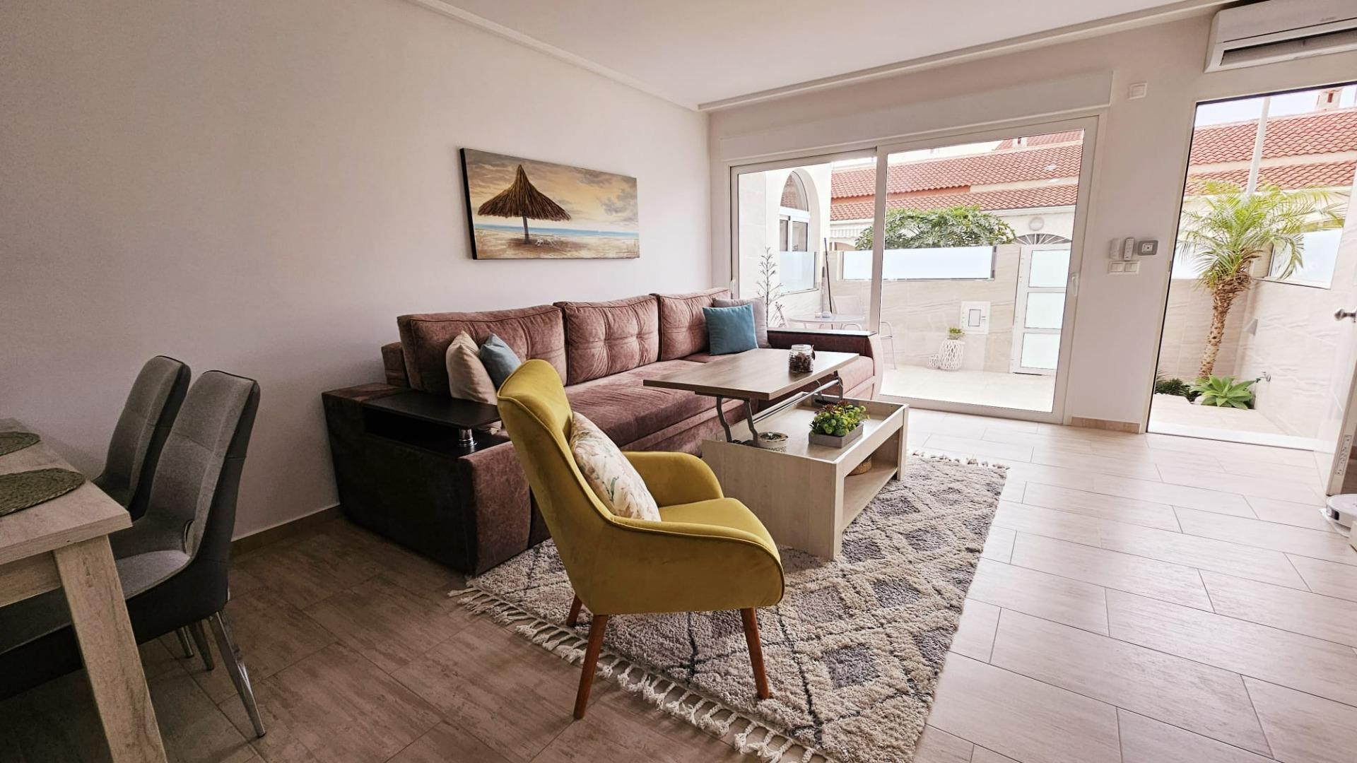 Terrace in duplex for sale in Torrevieja