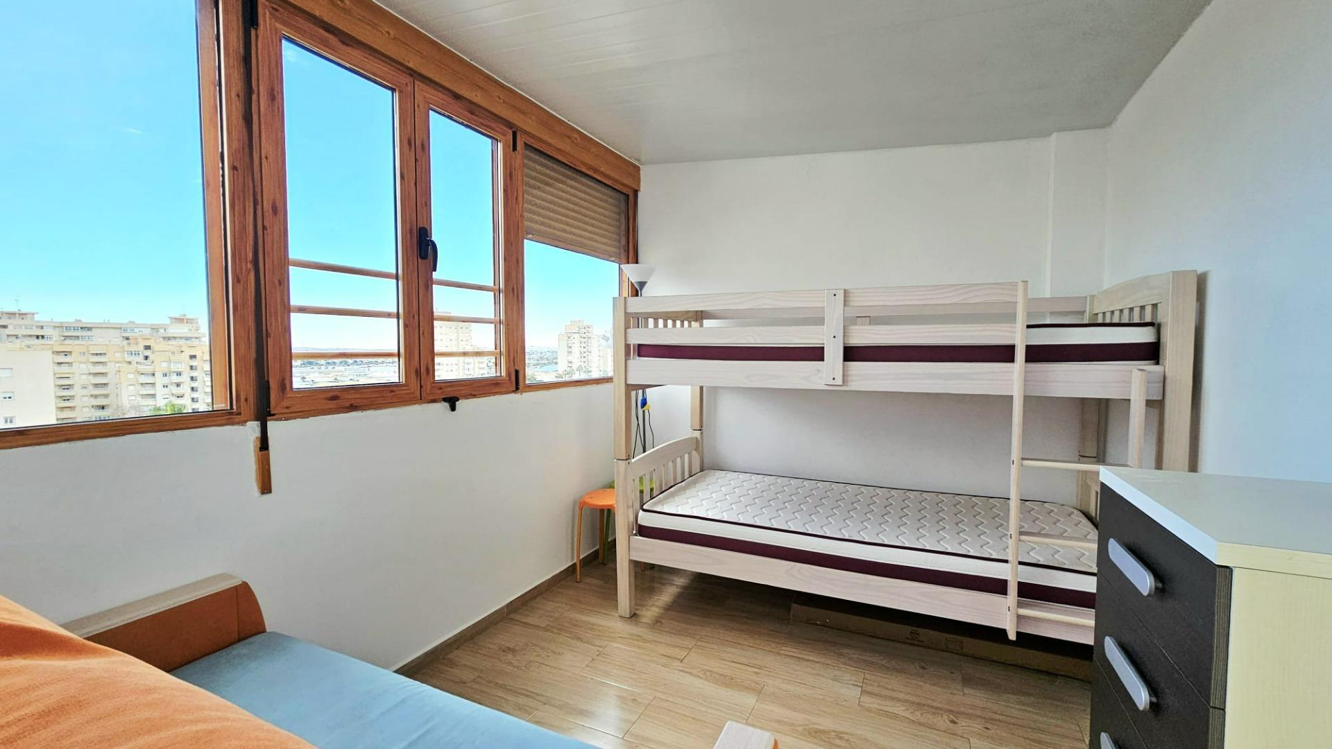 Garden in apartment for sale in Torrevieja
