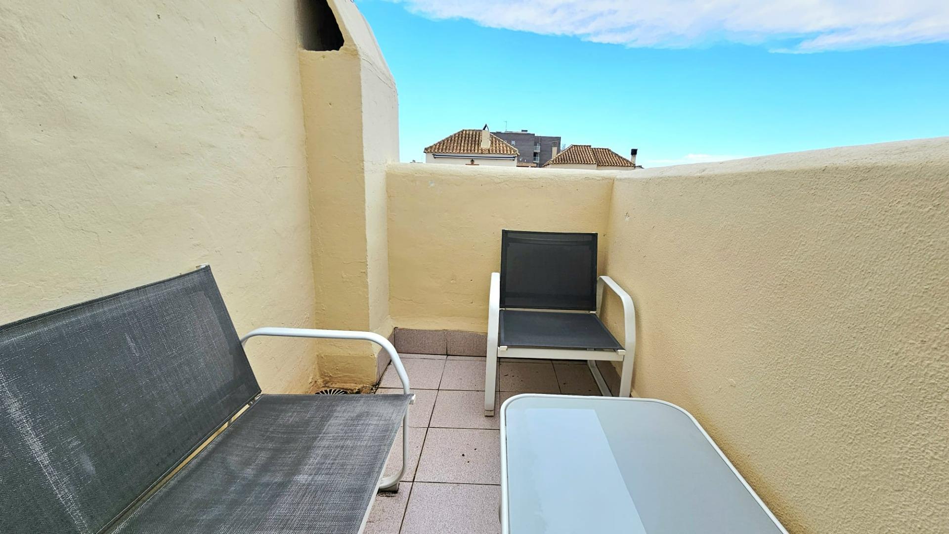 Pool area in apartment for sale in Torrevieja