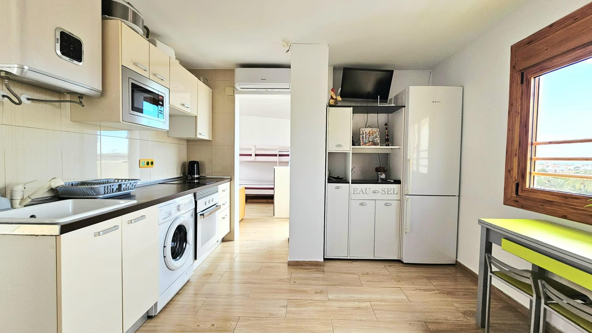 Bedrooms: 1, Bathrooms: 1, Apartment in Torrevieja, Alicante, Spain