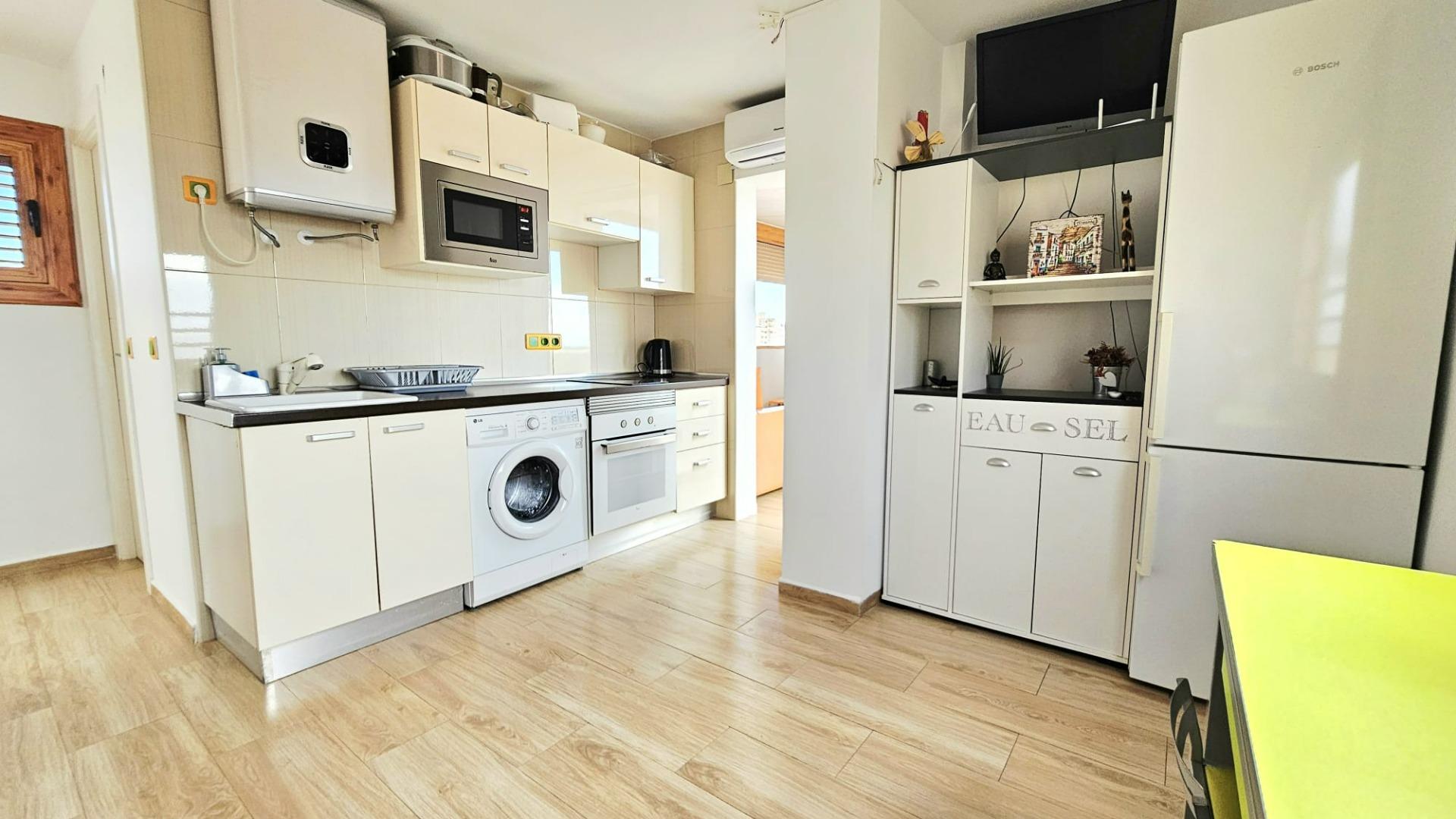 Pool area in apartment for sale in Torrevieja