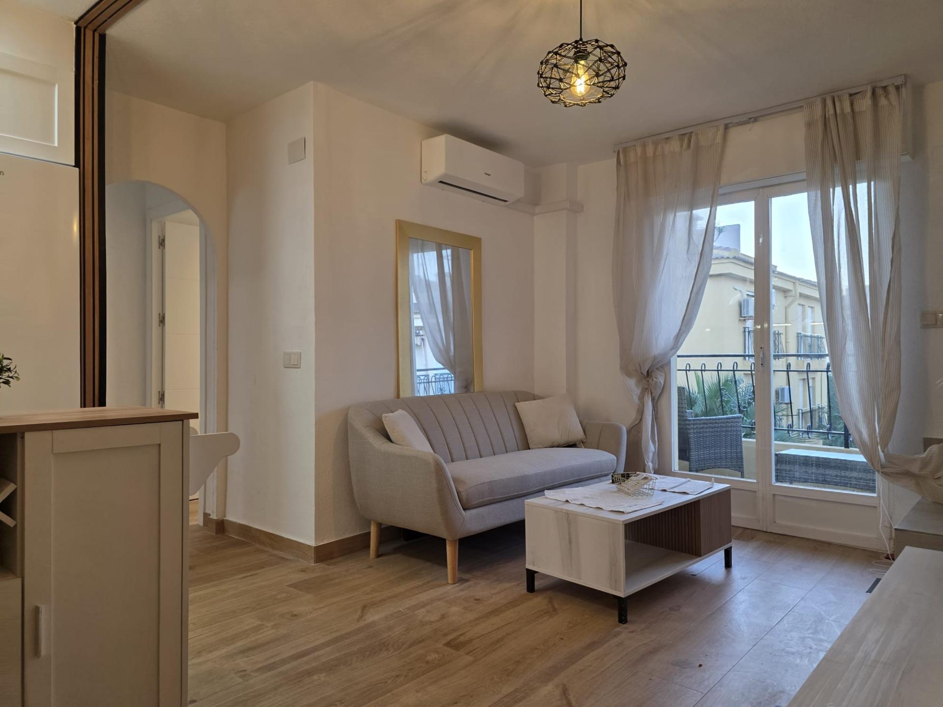 Pool area in penthouse for sale in Torrevieja